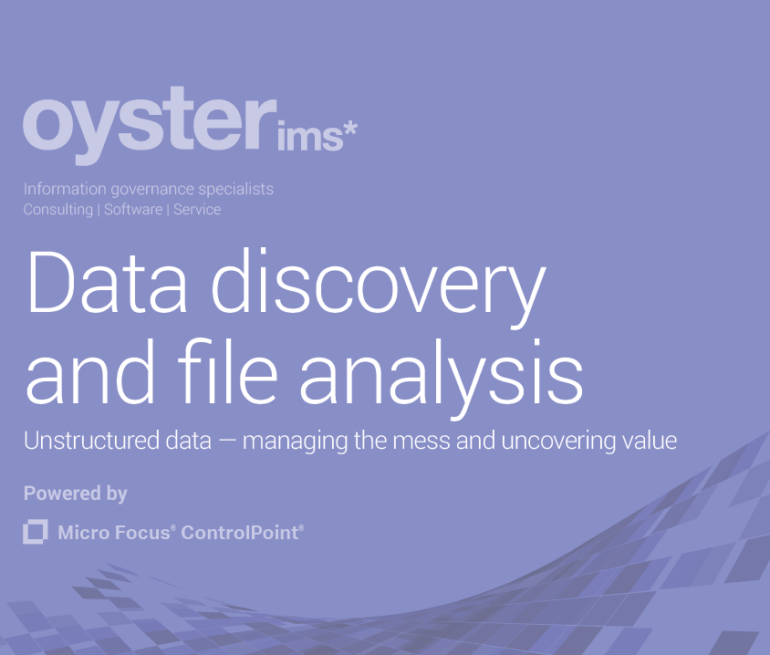 View - Data discovery & file analysis