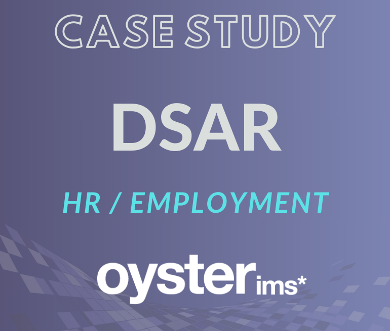 View - DSAR – Employment and HR issues under the GDPR