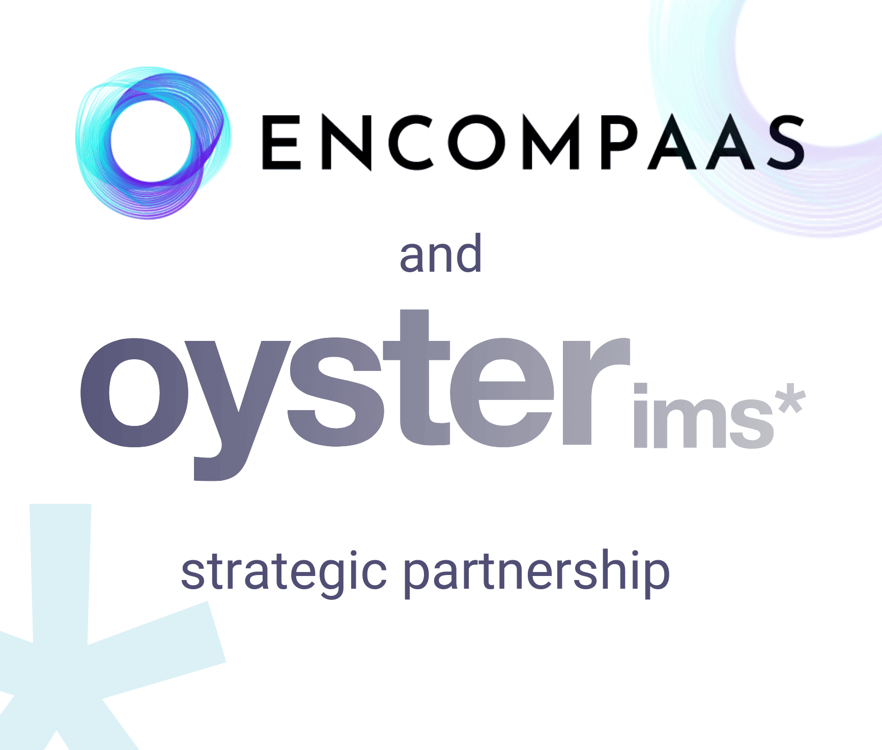 View - Oyster IMS  and EncompaaS partner to provide information management solutions for successful AI implementations