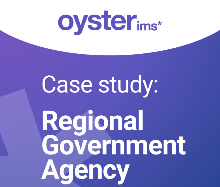 Case study Regional Government Agency - Oyster IMS